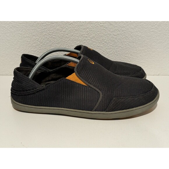 OLUKAI Mens Nohea Mesh Slip-On Shoes Size 10 Grey Sneakers NO INSOLES main image 8